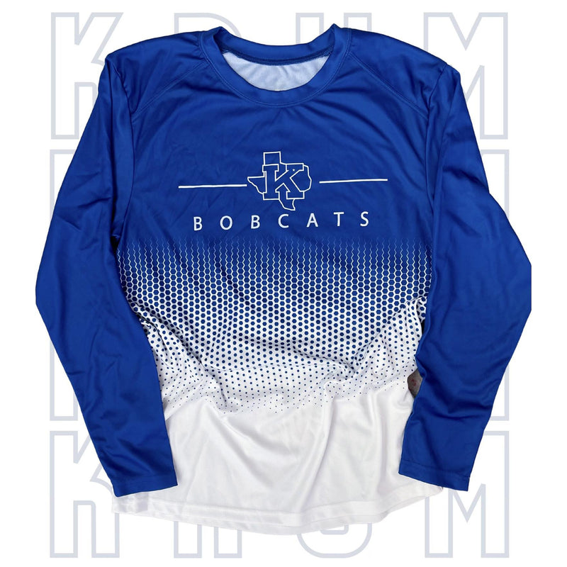 Krum Bobcats Polyester Long Sleeve