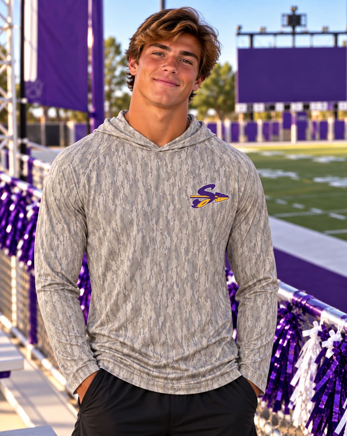 Sanger Hooded Polyester Shirt (PRE ORDER)