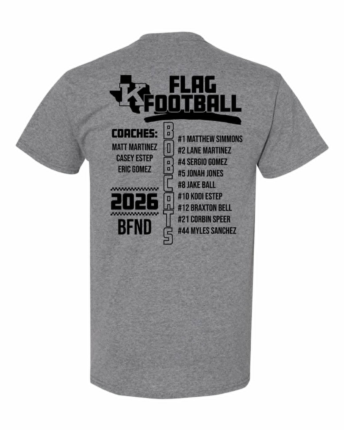 KYSA FUNDRAISER BLACK FLAG